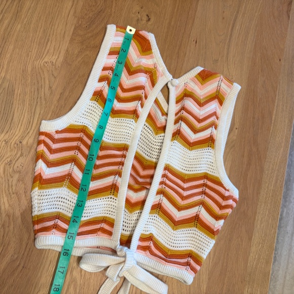 MOTHER Crochet Chevron Open Back Tank ASO Taylor Swift - Picture 4 of 12